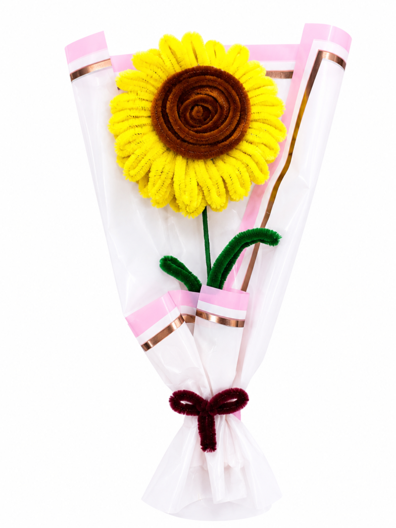 Premium Handmade Sunflower Bouquet – Perfect Gift & Home Decor by SYDORA