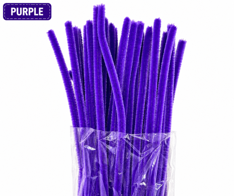 🌸 Handmade Pipe Cleaner Flowers | Unique Decorative Flowers – Sydora Pack Of 20 Pieces